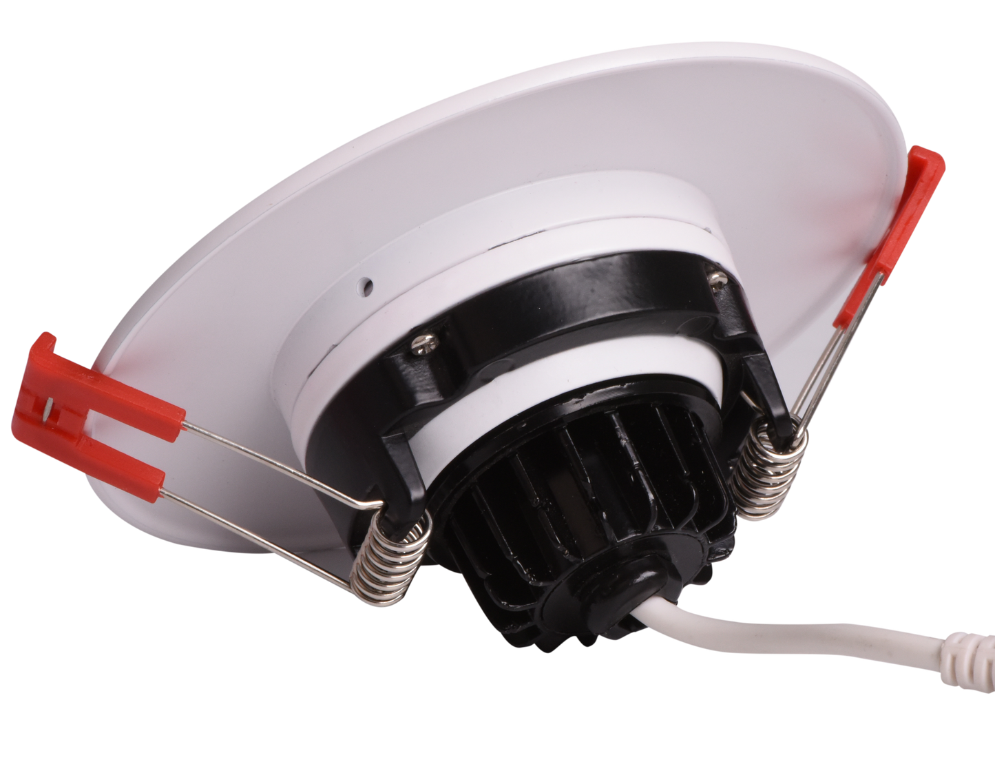 3" Recessed LED Module Gimbal with Integral Driver in Connection Box 5CCT With 4" Round Trim